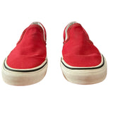 Red Vans front