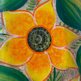 yellow-flower-decorative-wood-bowl-close-up-detail