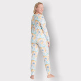 Pajama 2 Piece Cotton Tie Dye Shirt Pants Set Size Small