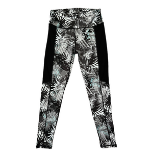 Superday Tropical Print Workout Fitness Leggings Size 10