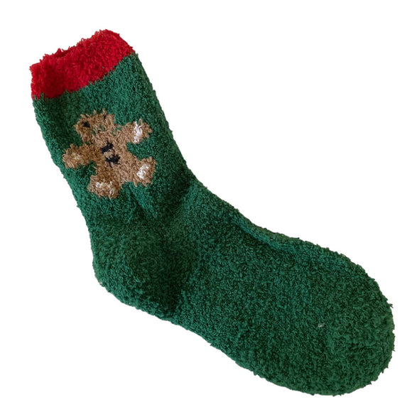 Holiday Gingerbread NIP Fun Novelty Cookie Socks One Size