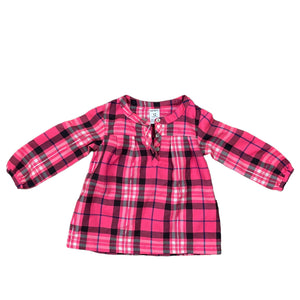 EUC Pink Carter's Tunic Style Shirt Size 12 Months
