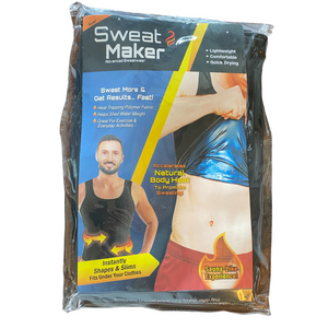 Sweat Maker Advanced Sweat Wear Sauna Workout Tank Unisex Size XL