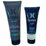 NEW Hurley For Men Tea Tree Mask Anti Aging Cleanser