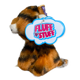 NWT Fluff N Stuff Cat Daniel Stuffed Animal On Key Clip