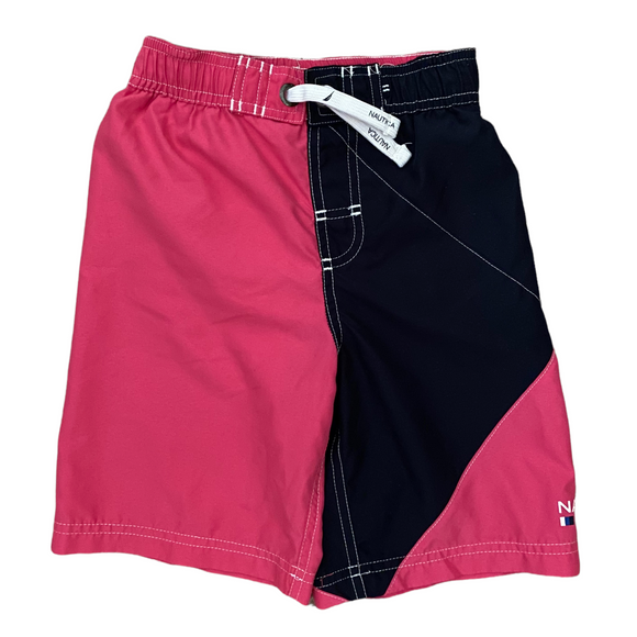 Nautica Blue & Pink Swim Surf Shorts Size 7 or Large
