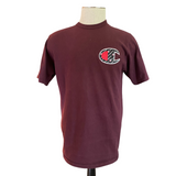 Champion Vintage 90’s Cotton Red Short Sleeve Shirt Size Large