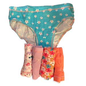 Hanes Girls Cotton Underwear Size 10