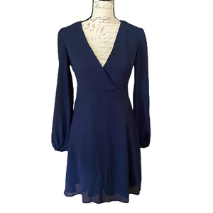 blue-long-sleeve-layered-size-small-front