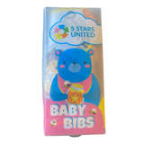 Soft Plastic Baby Bibs With Food Catcher NIP Set of 3