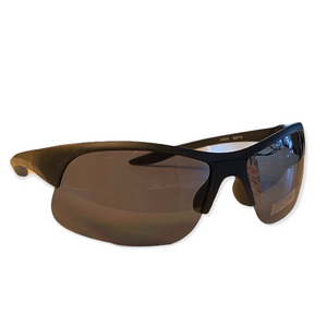 Black Wrap Sports Sunglasses UV 400 Protection NEW