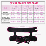 NIP Black High Waisted Waist Trainer Thigh Shaper Size 2XL/3XL