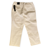 Alfani White Capri Pants Comfort Waist Size 10