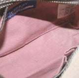 Burberry Pink Wristlet Cosmetic Pouch Bag