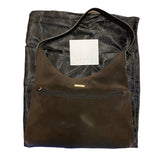 Gucci Vintage Brown Suede Tote With Dust Cover Cards
